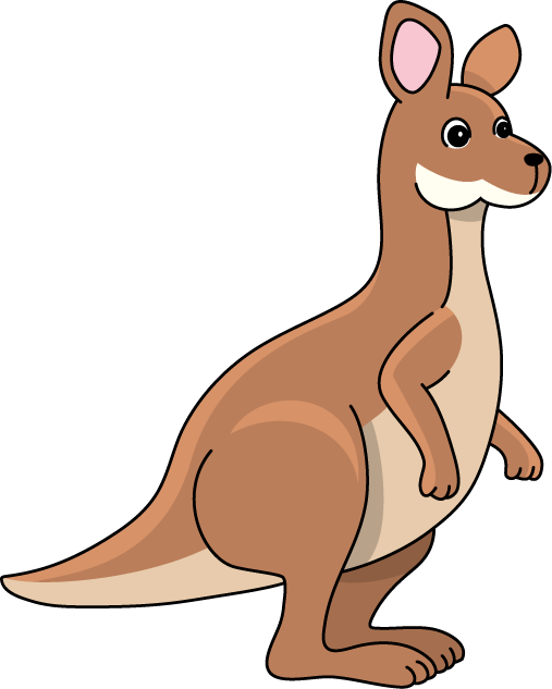 clipart picture of a kangaroo - photo #12