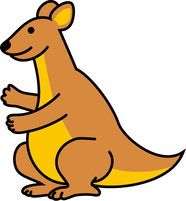 clipart picture of a kangaroo - photo #26