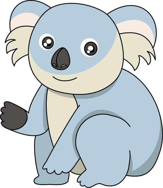 cute koala clipart - photo #31