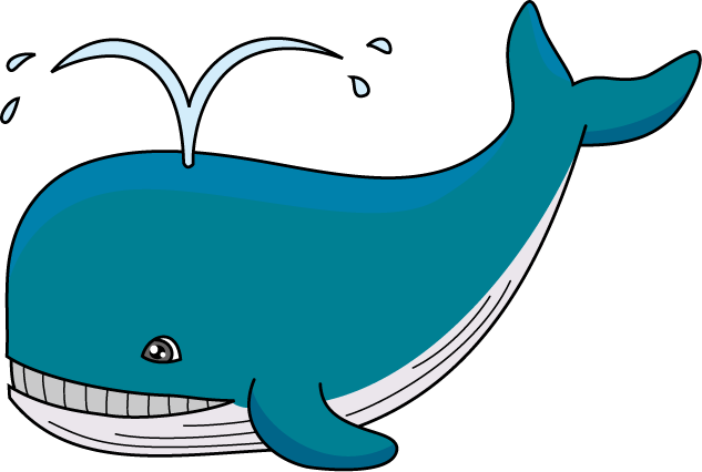 free animated whale clipart - photo #13