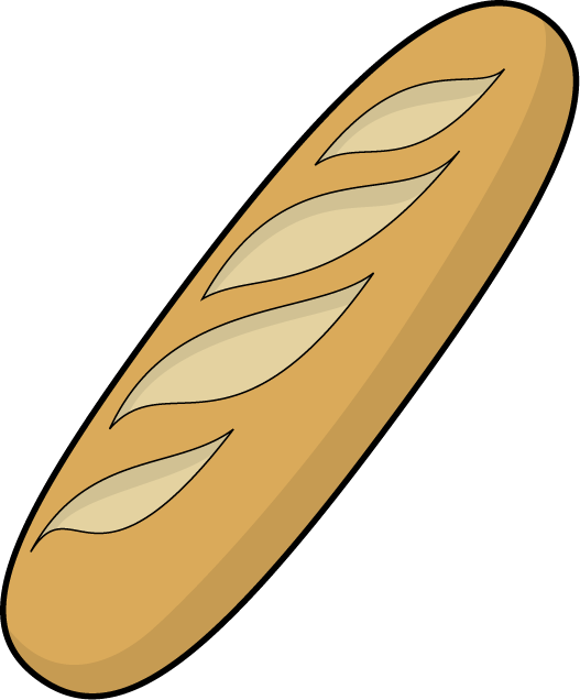 パン20-フランスパンイラスト