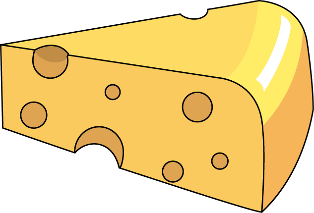 チーズ23-エメンタールチーズイラスト