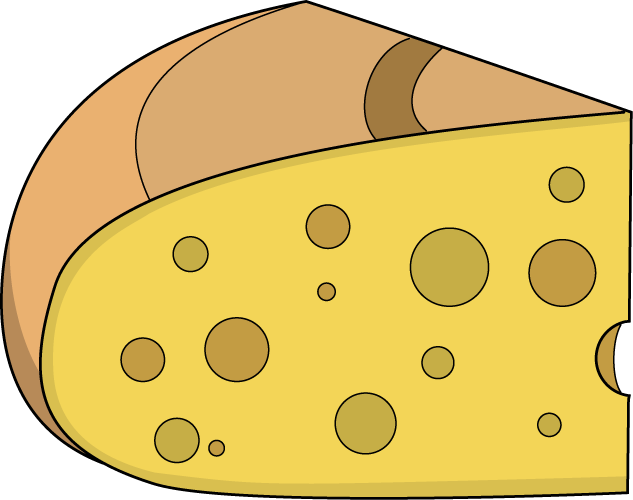 チーズ24-エメンタールチーズイラスト