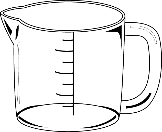 free clip art measuring cup - photo #10