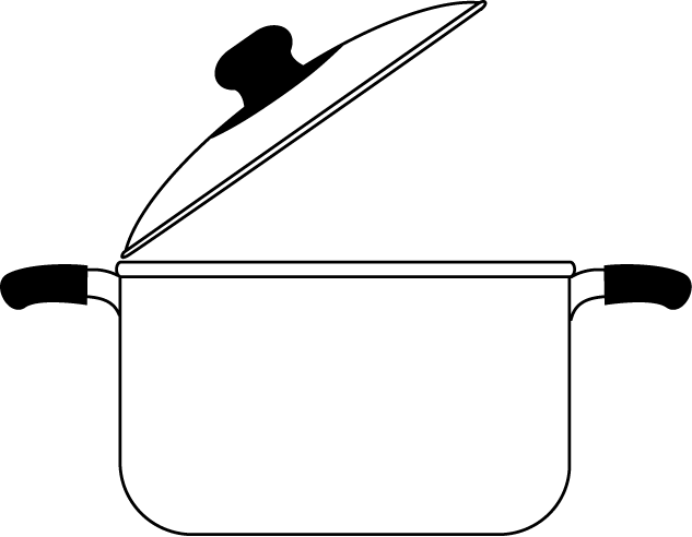 調理器具2-06-両手鍋 イラスト