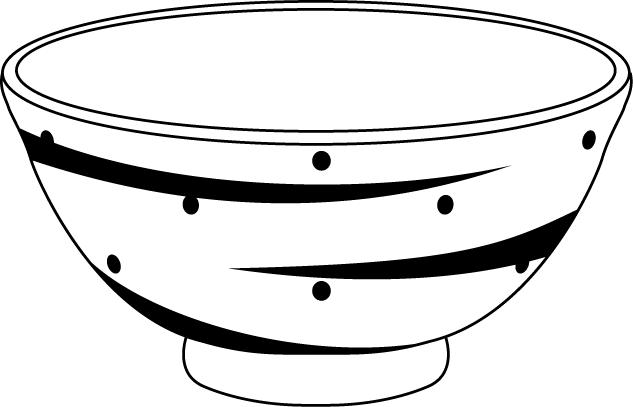 食器03-茶碗 イラスト