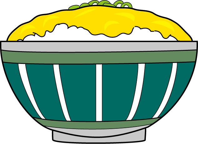 卵28-玉子丼 イラスト