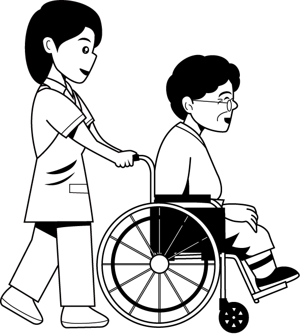 福祉24-車椅子イラスト