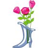 バラの花のイラスト