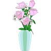 バラの花のイラスト