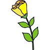 バラの花のイラスト