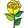 バラの花のイラスト