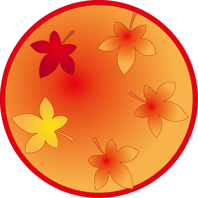 円の中のもみじ 秋の紅葉 ハロウィンイラスト 秋の紅葉の写真 癒しの動画 旅行 画像素材集 Naver まとめ