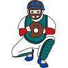 スポーツイラスト−野球