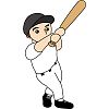 スポーツイラスト−野球
