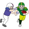 スポーツイラスト−フットボール