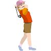 スポーツイラスト−ゴルフ