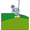 スポーツイラスト−ゴルフ