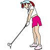 スポーツイラスト−ゴルフ