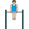 スポーツイラスト−器械体操