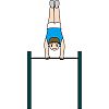 スポーツイラスト−器械体操