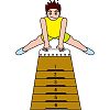 スポーツイラスト−器械体操