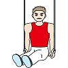 スポーツイラスト−器械体操
