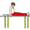 スポーツイラスト−器械体操