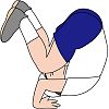 スポーツイラスト−器械体操