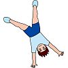 スポーツイラスト−器械体操