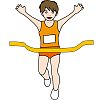 スポーツイラスト−トラック競技