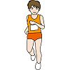 スポーツイラスト−トラック競技