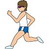 スポーツイラスト−トラック競技