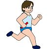 スポーツイラスト−トラック競技