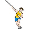 スポーツイラスト−トラック競技