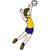 スポーツイラスト−バレーボール