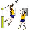 スポーツイラスト−バレーボール
