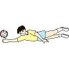 スポーツイラスト−バレーボール