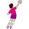 スポーツイラスト−バレーボール