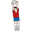スポーツイラスト−バレーボール