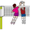 スポーツイラスト−バレーボール