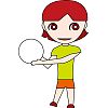 スポーツイラスト−バレーボール