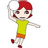 スポーツイラスト−バレーボール