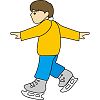 スポーツイラスト−ウインタースポーツ