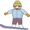 スポーツイラスト−ウインタースポーツ