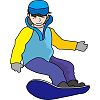 スポーツイラスト−ウインタースポーツ