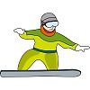 スポーツイラスト−ウインタースポーツ