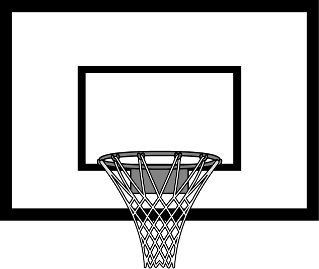 バスケットボール15-ゴール イラスト