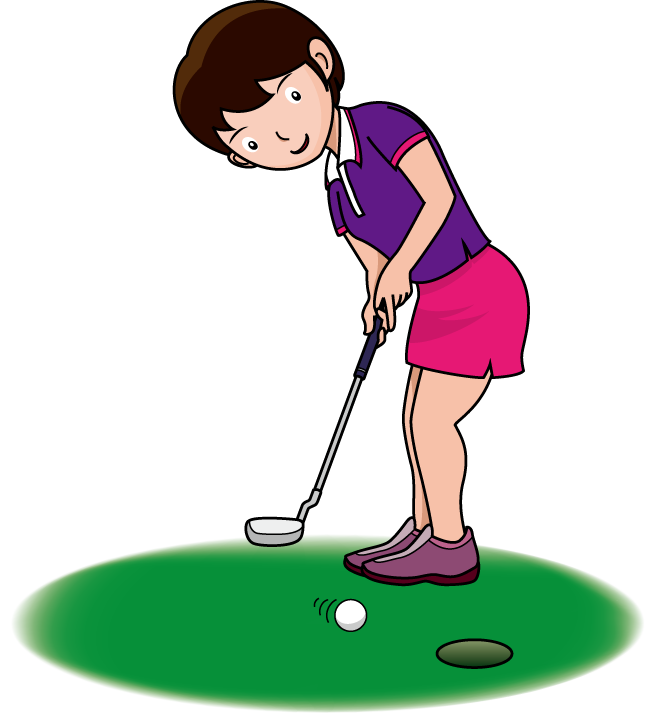 cartoon golfer clip art - photo #42