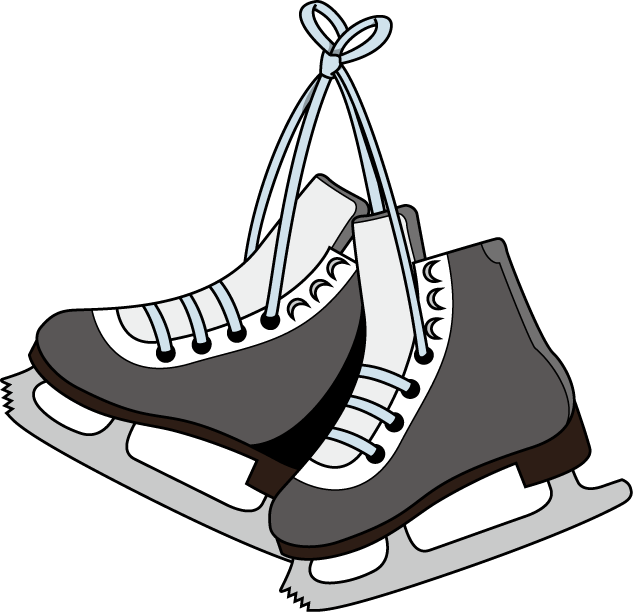 アイススケート06-スケート靴 イラスト